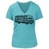 Women's Premium Deep V-Neck T-Shirt Thumbnail