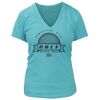 Women's Premium Deep V-Neck T-Shirt Thumbnail