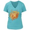 Women's Premium Deep V-Neck T-Shirt Thumbnail