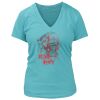 Women's Premium Deep V-Neck T-Shirt Thumbnail