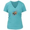 Women's Premium Deep V-Neck T-Shirt Thumbnail