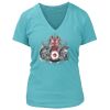 Women's Premium Deep V-Neck T-Shirt Thumbnail
