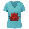 Women's Premium Deep V-Neck T-Shirt Thumbnail