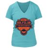 Women's Premium Deep V-Neck T-Shirt Thumbnail