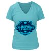 Women's Premium Deep V-Neck T-Shirt Thumbnail