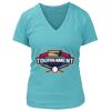 Women's Premium Deep V-Neck T-Shirt Thumbnail