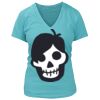 Women's Premium Deep V-Neck T-Shirt Thumbnail