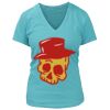 Women's Premium Deep V-Neck T-Shirt Thumbnail