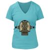 Women's Premium Deep V-Neck T-Shirt Thumbnail