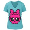 Women's Premium Deep V-Neck T-Shirt Thumbnail
