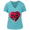Women's Premium Deep V-Neck T-Shirt Thumbnail