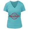Women's Premium Deep V-Neck T-Shirt Thumbnail