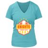 Women's Premium Deep V-Neck T-Shirt Thumbnail
