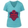 Women's Premium Deep V-Neck T-Shirt Thumbnail