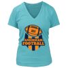 Women's Premium Deep V-Neck T-Shirt Thumbnail