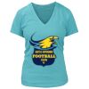 Women's Premium Deep V-Neck T-Shirt Thumbnail