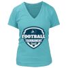 Women's Premium Deep V-Neck T-Shirt Thumbnail