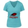 Women's Premium Deep V-Neck T-Shirt Thumbnail
