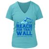 Women's Premium Deep V-Neck T-Shirt Thumbnail