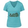 Women's Premium Deep V-Neck T-Shirt Thumbnail
