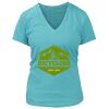 Women's Premium Deep V-Neck T-Shirt Thumbnail
