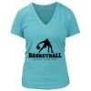 Women's Premium Deep V-Neck T-Shirt Thumbnail