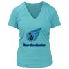 Women's Premium Deep V-Neck T-Shirt Thumbnail