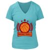 Women's Premium Deep V-Neck T-Shirt Thumbnail