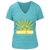 Women's Premium Deep V-Neck T-Shirt Thumbnail