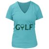 Women's Premium Deep V-Neck T-Shirt Thumbnail