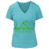 Women's Premium Deep V-Neck T-Shirt Thumbnail