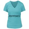 Women's Premium Deep V-Neck T-Shirt Thumbnail