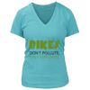 Women's Premium Deep V-Neck T-Shirt Thumbnail