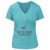 Women's Premium Deep V-Neck T-Shirt Thumbnail
