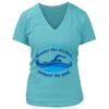 Women's Premium Deep V-Neck T-Shirt Thumbnail