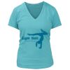 Women's Premium Deep V-Neck T-Shirt Thumbnail
