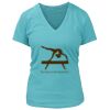 Women's Premium Deep V-Neck T-Shirt Thumbnail