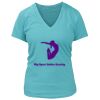 Women's Premium Deep V-Neck T-Shirt Thumbnail