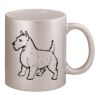 11oz Metallic Silver Mug Thumbnail