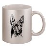 11oz Metallic Silver Mug Thumbnail