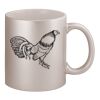 11oz Metallic Silver Mug Thumbnail