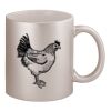 11oz Metallic Silver Mug Thumbnail