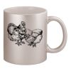 11oz Metallic Silver Mug Thumbnail