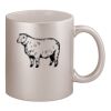 11oz Metallic Silver Mug Thumbnail