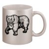 11oz Metallic Silver Mug Thumbnail