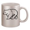 11oz Metallic Silver Mug Thumbnail