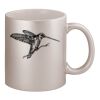 11oz Metallic Silver Mug Thumbnail