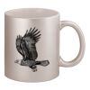 11oz Metallic Silver Mug Thumbnail