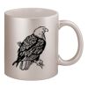 11oz Metallic Silver Mug Thumbnail