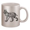 11oz Metallic Silver Mug Thumbnail